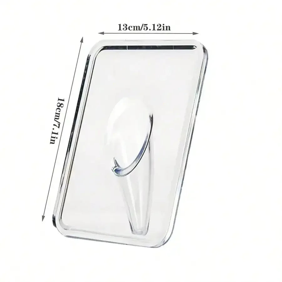 Clear Acrylic Frame Flower Vase – Modern Art Decorative Vase for Desktop
