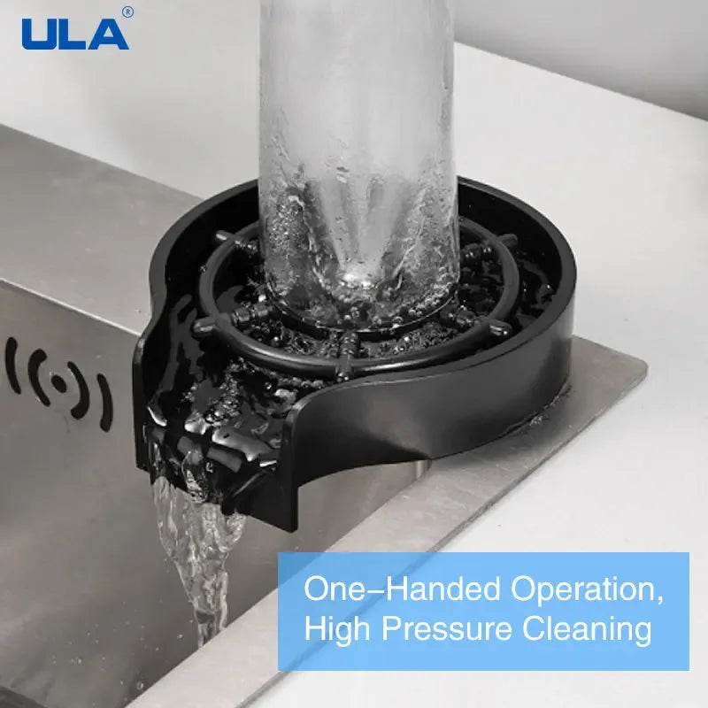 High-Pressure Glass Rinser – Automatic Kitchen Sink Cup & Bottle Washer