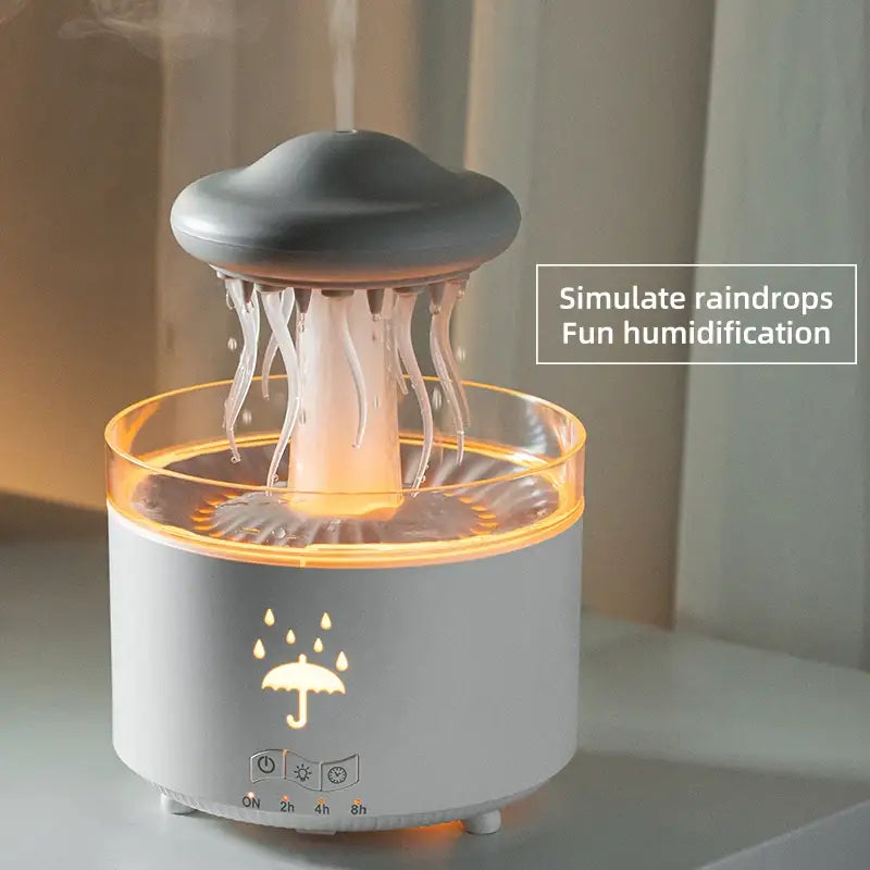 Raindrop Cloud Humidifier & Diffuser - Remote Control