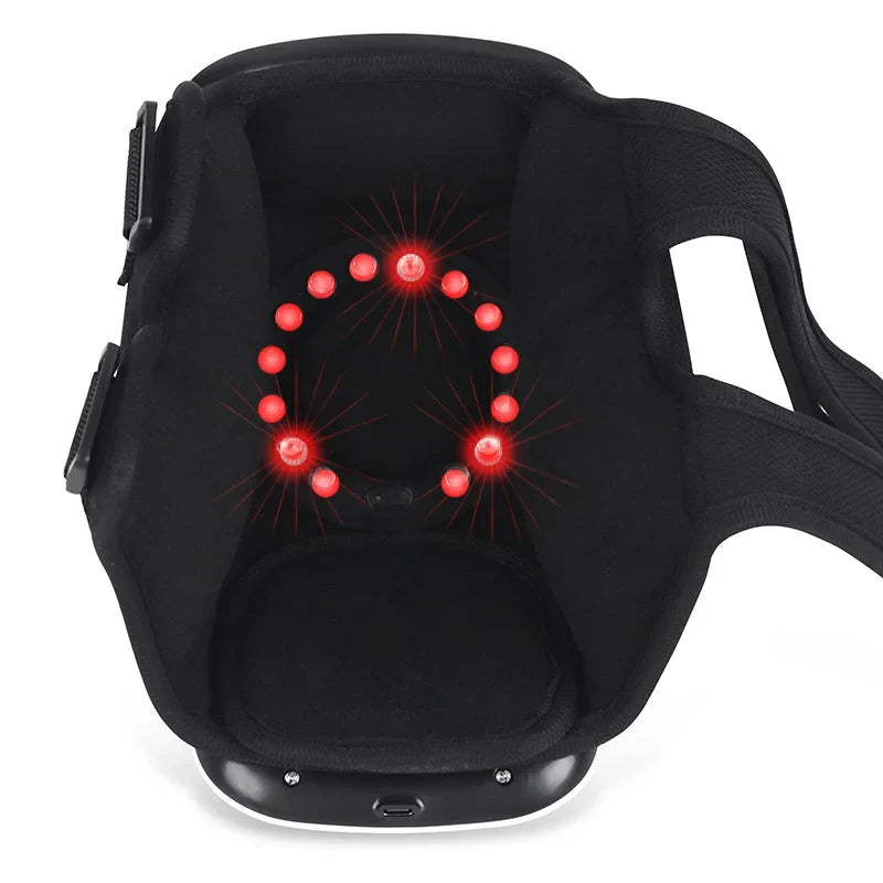 Smart Cordless Knee Massager Vibrating Joint Heat Therapy for Seniors