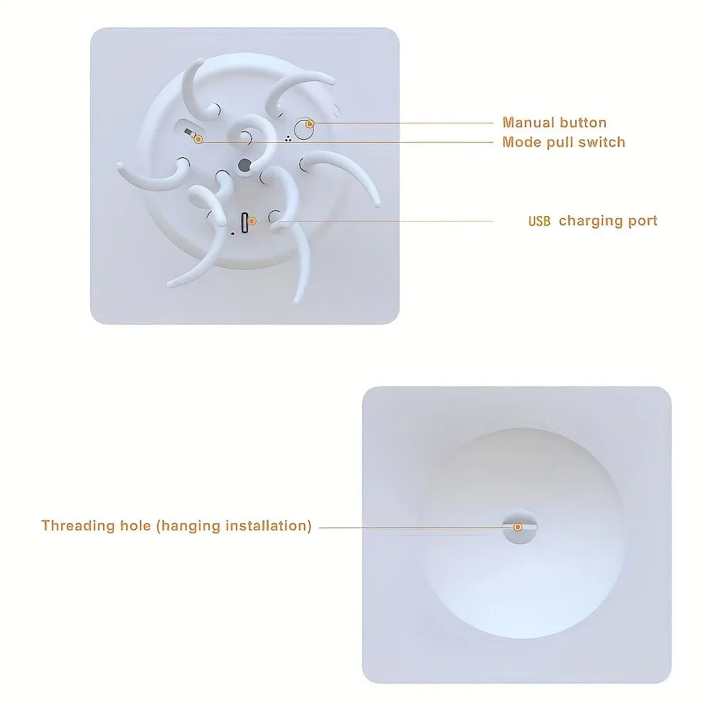 Bionic Jellyfish Lamp – Voice Control Dancing RGB Night Light
