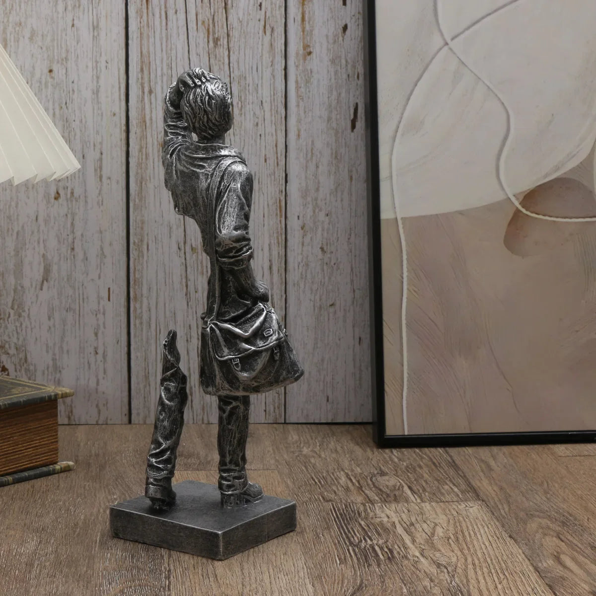 Traveler Abstract Sculpture Resin Modern Decor for Home and Office