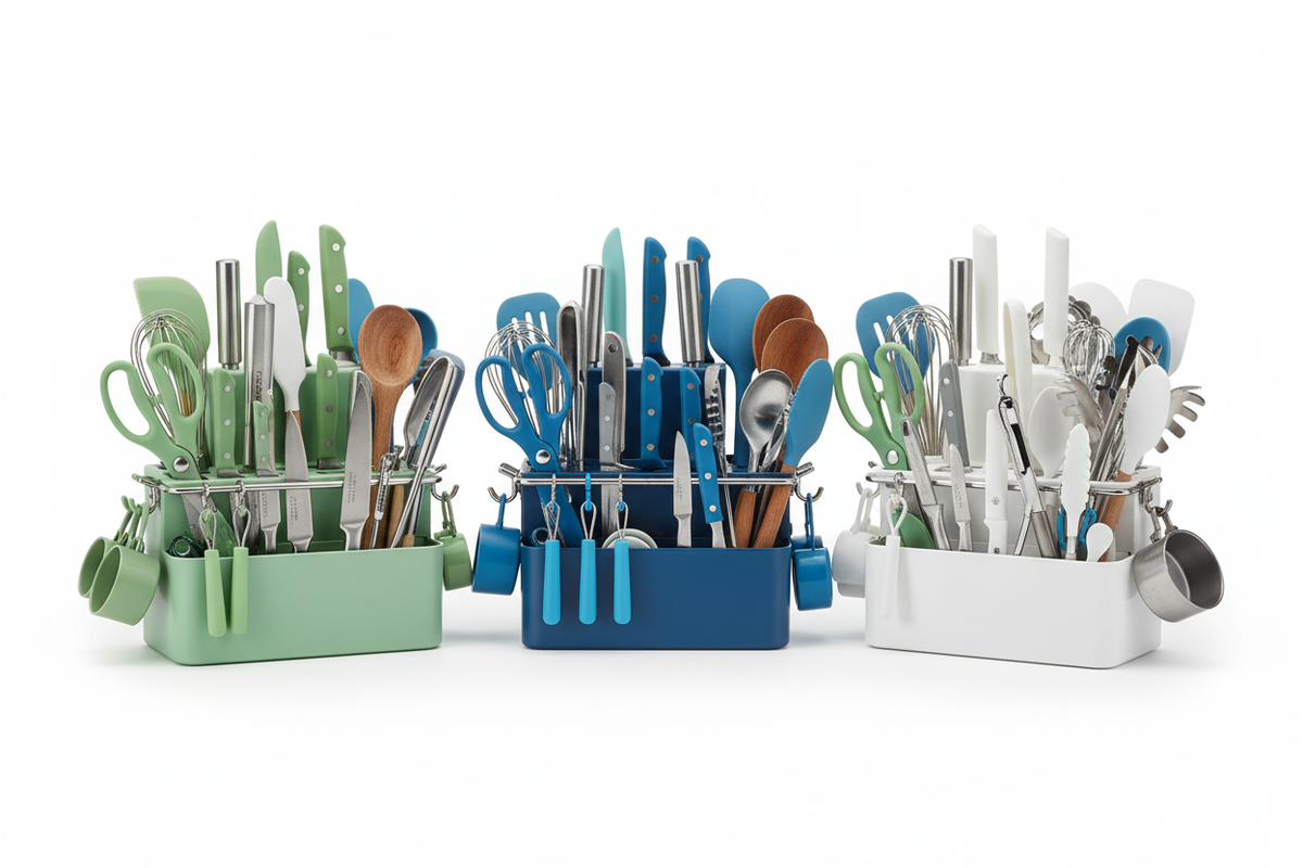 Ultimate Utensil Organizer – Knives, Hooks & Storage