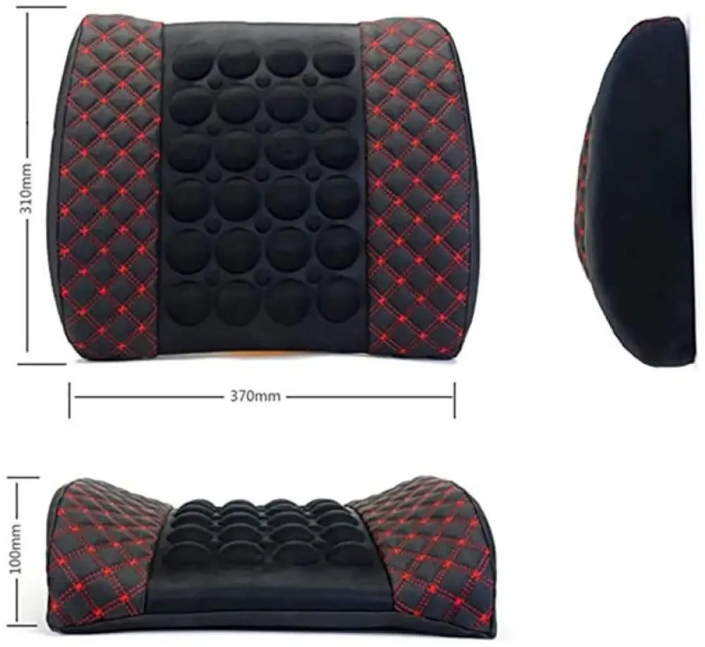 Car Massage Cushion Electric Lumbar Support Pillow