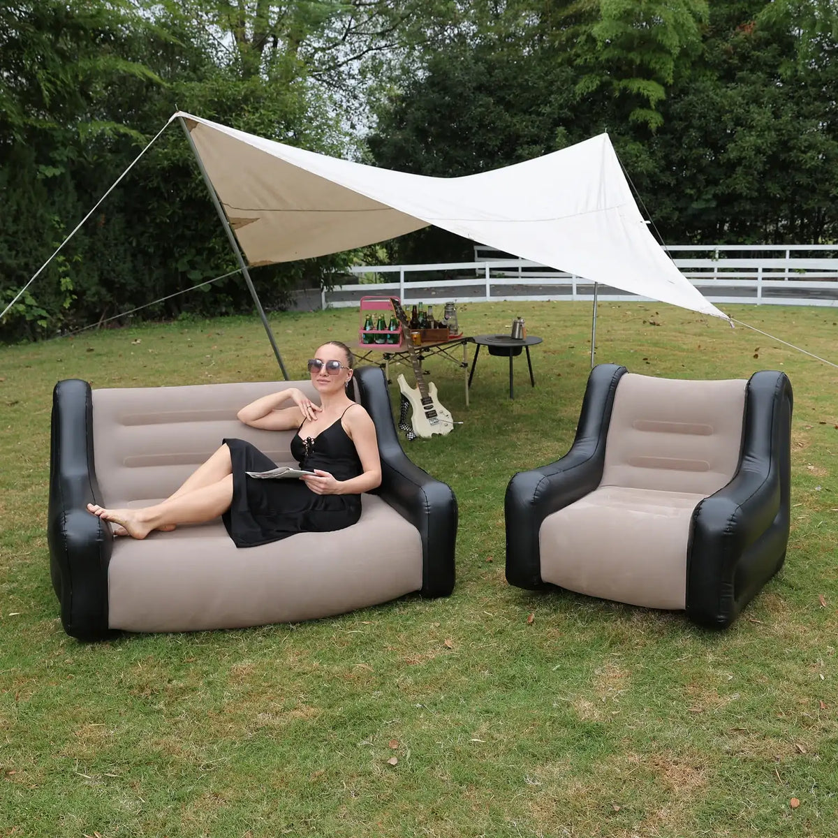 Portable Inflatable Air Sofa Lounger