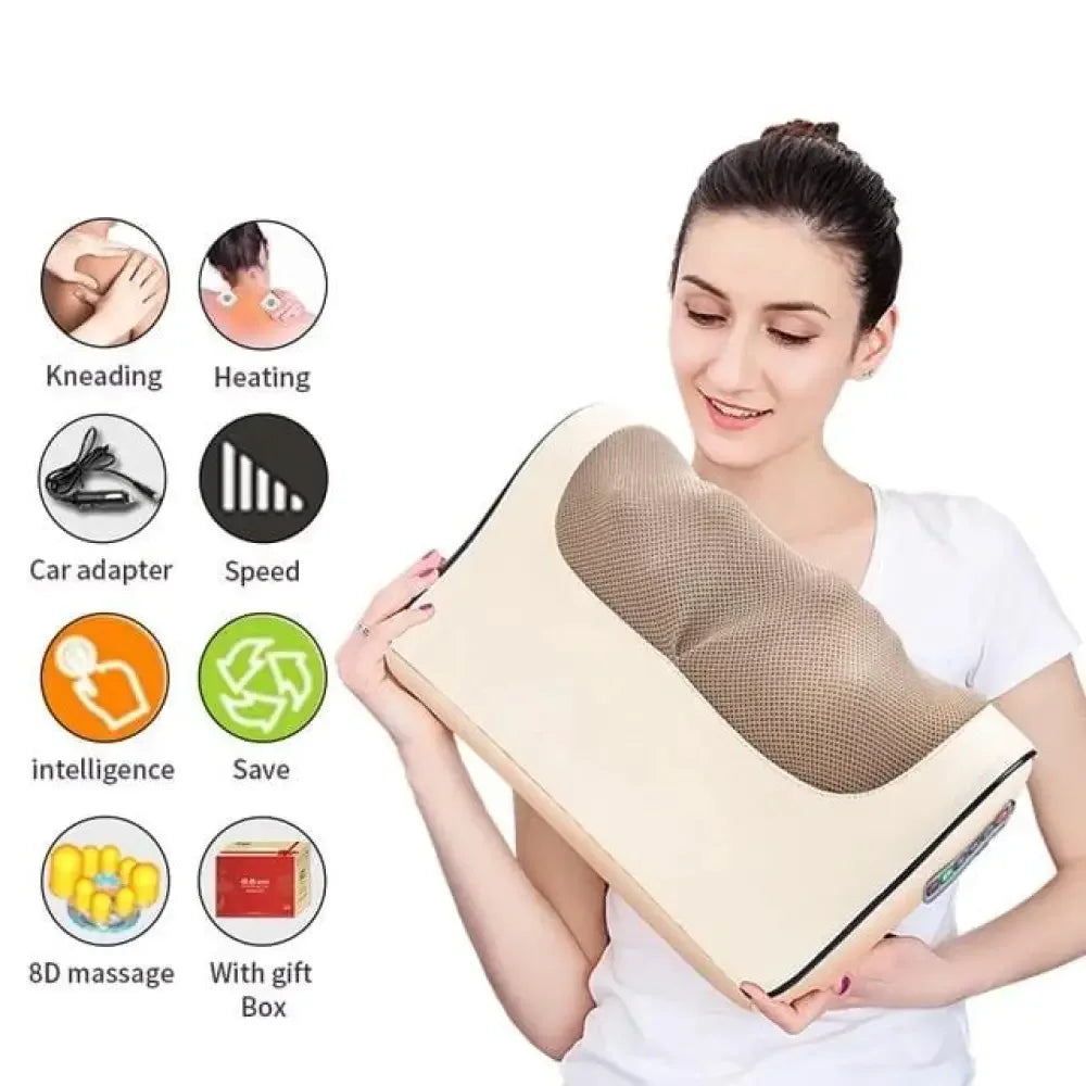 Electric Heated Neck And Shoulder Massager