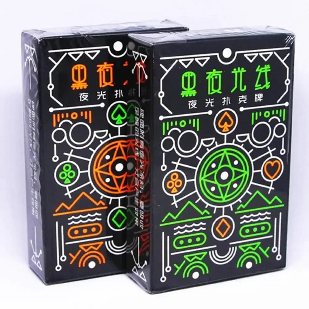 Fluorescent Glow Playing Cards