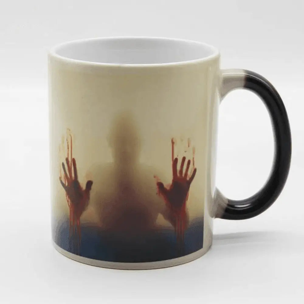Heat-Reacting Undead Color Changing Mug
