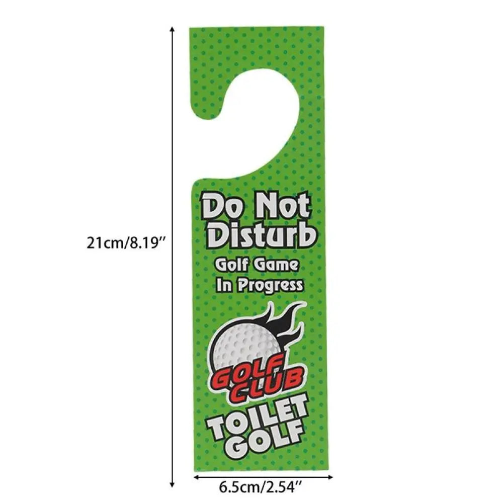 Potty Golf Putter Toilet Time Game