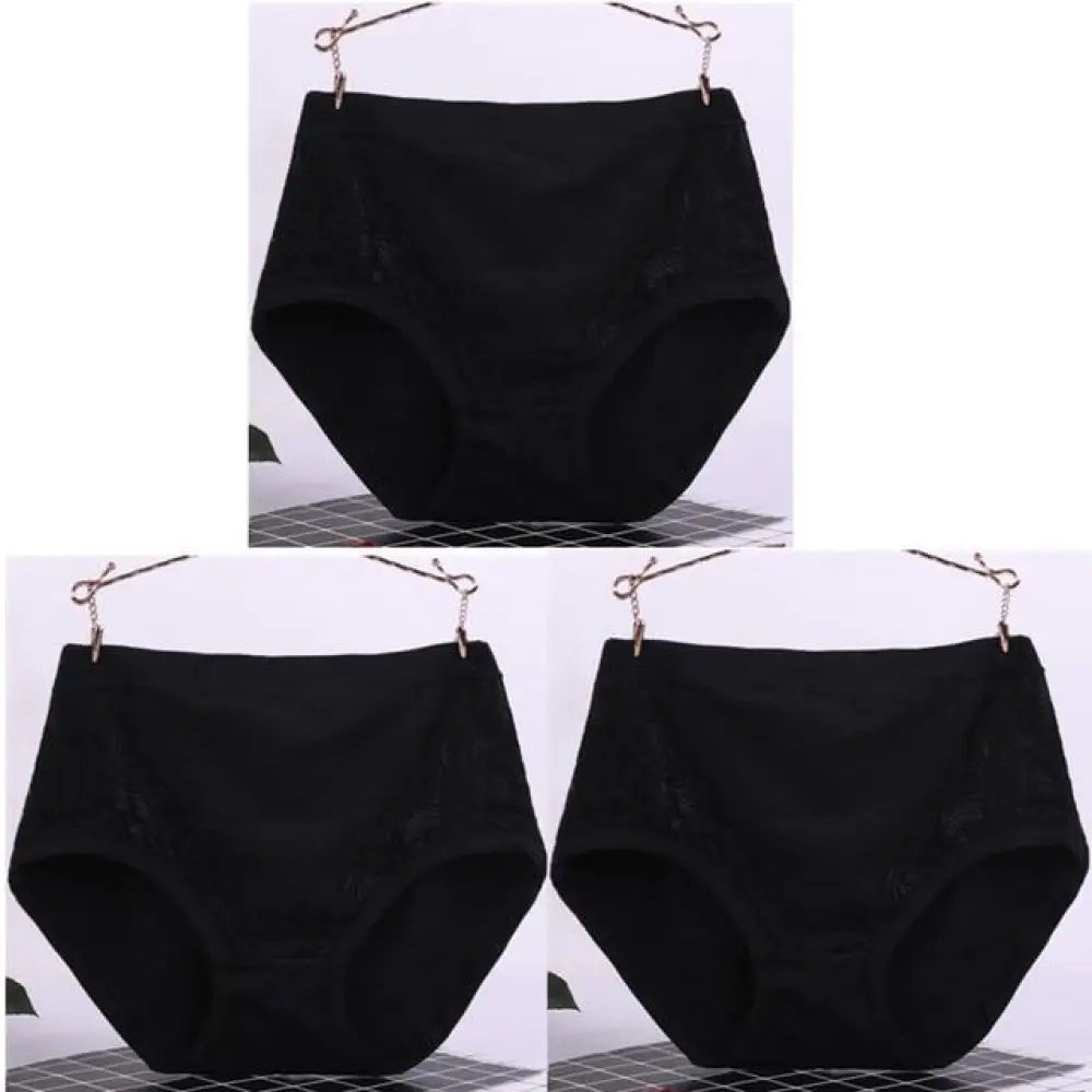 Slim-Fit Lace Underwear (3 pcs)