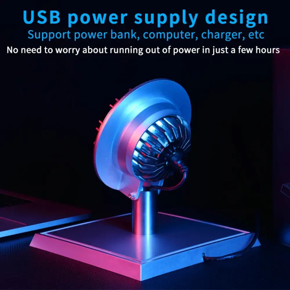 Stark Arc Reactor Metal Alloy USB LED Lamp Voice Control PVD 18cm Collectible