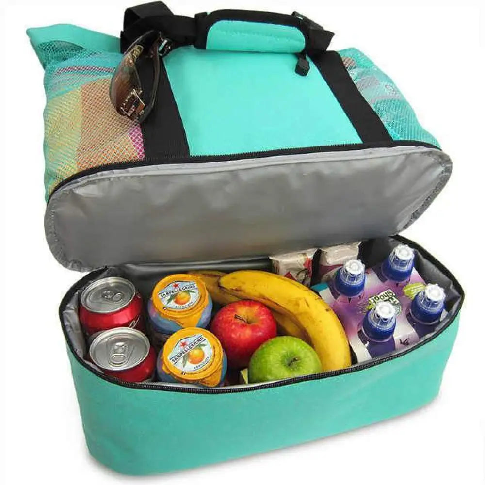 Tote Bag with Insulated Cooler