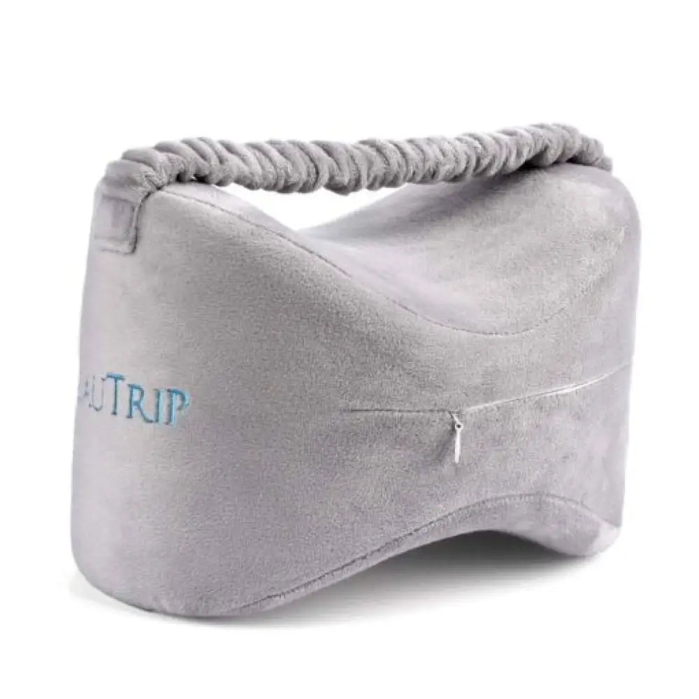 Memory Foam Knee Pillow — Ergonomic Side Sleeper Support for Sciatica & Back Pain
