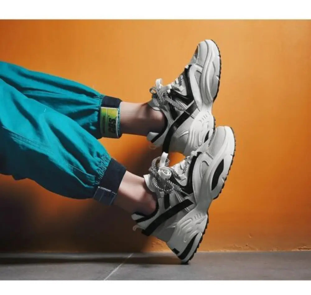 Vintage Dad Sneakers – Lightweight Breathable Men's Casual Shoes