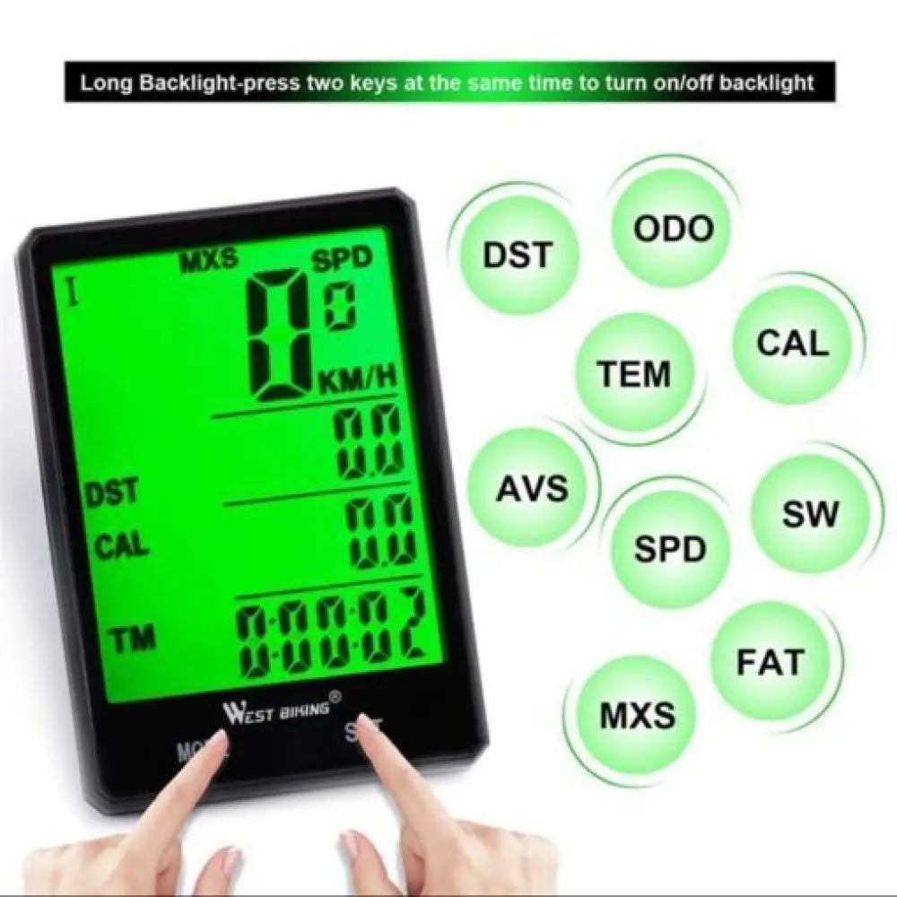 Waterproof Bicycle Speedometer