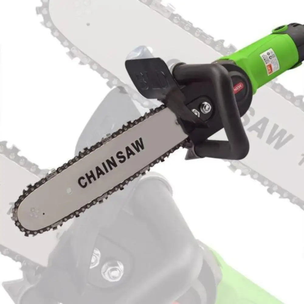 Woodworking Chainsaw Power Tool Set – Angle Grinder Attach