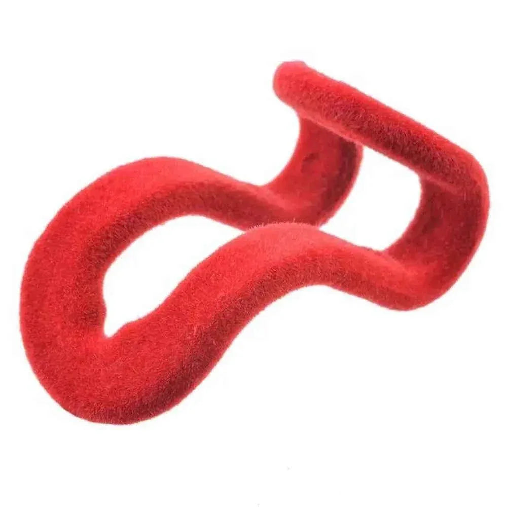 Mini Flocking Clothes Hangers - 10 Pack Space-Saving Velvet Hangers