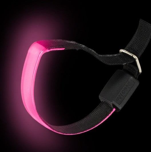 LED Luminous Safety Armband 4-Pack Reflective Night Running & Cycling Light