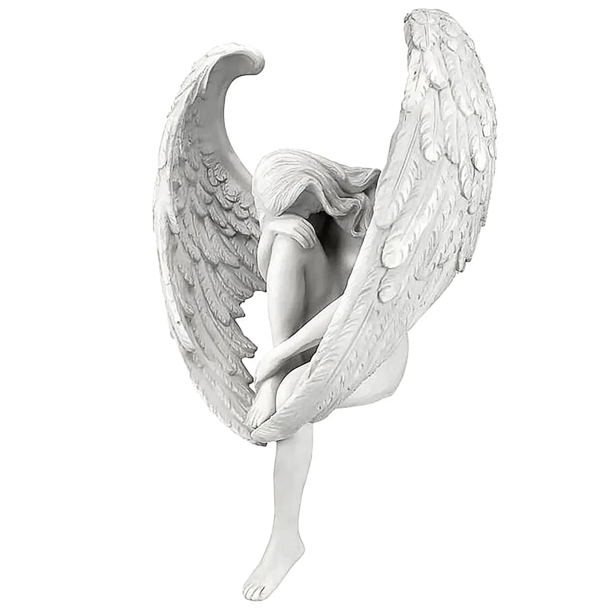 Redemption Angel Statue Hand-Cast Garden Sculpture