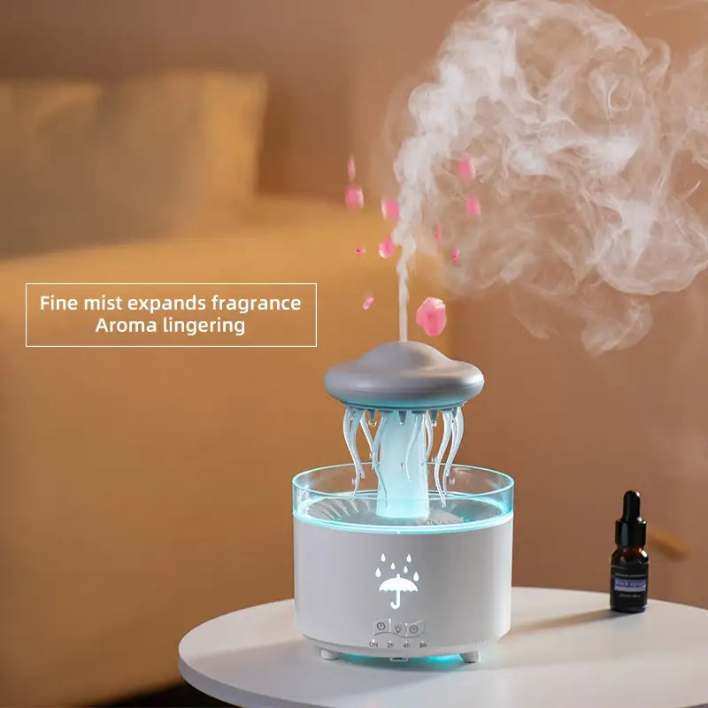 Raindrop Cloud Humidifier & Diffuser -  Remote Control