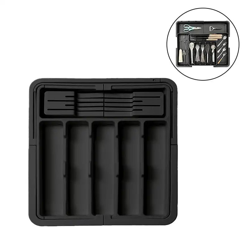 Expandable Cutlery Tray Kitchen Drawer Organizer