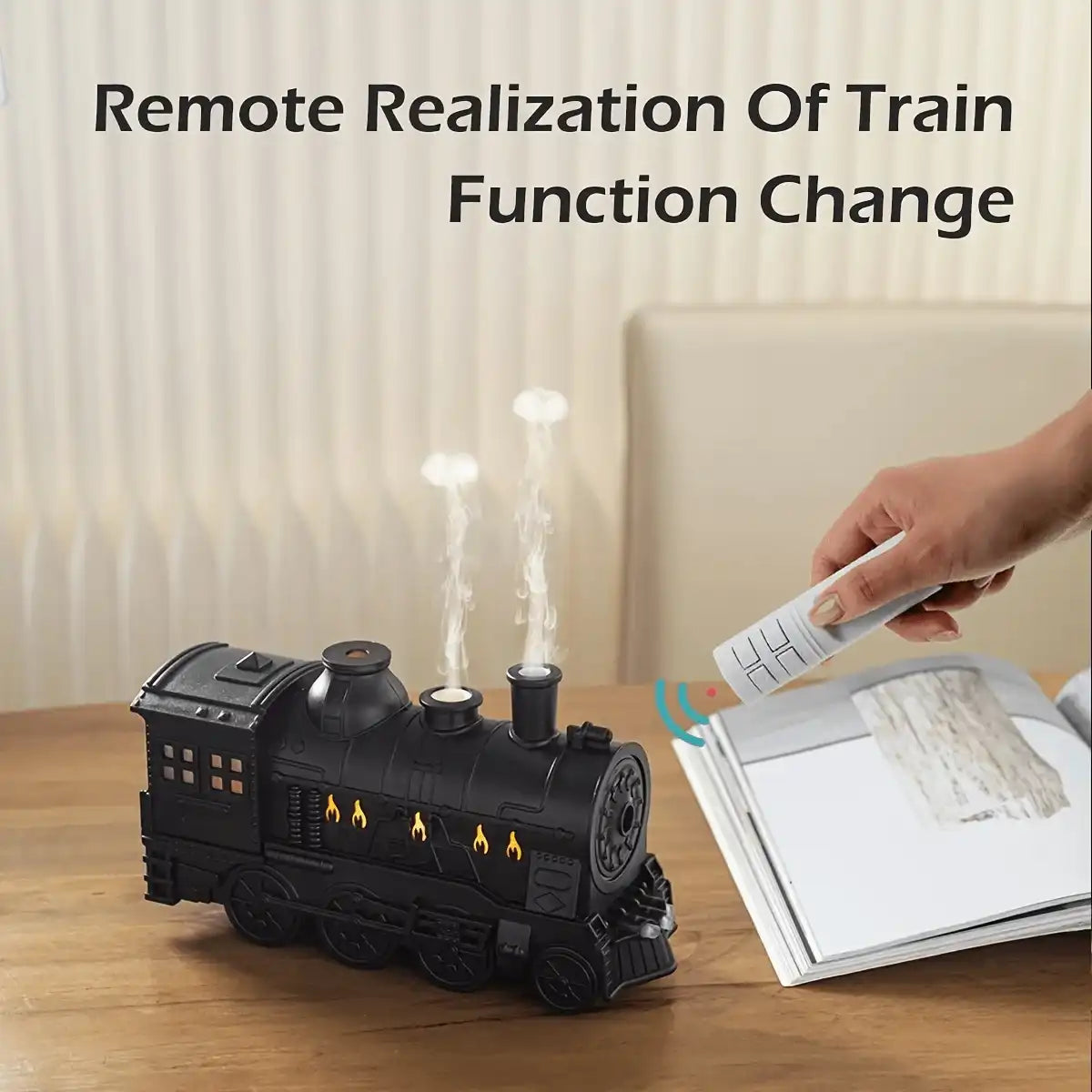 Steam Train Aroma Diffuser & Humidifier - Remote Control