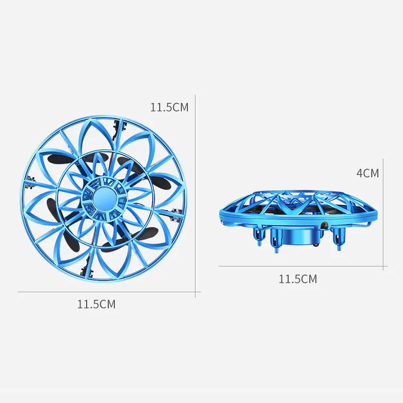 UFO Hand-Sensing Induction Drone Infrared RC Quadcopter for Kids