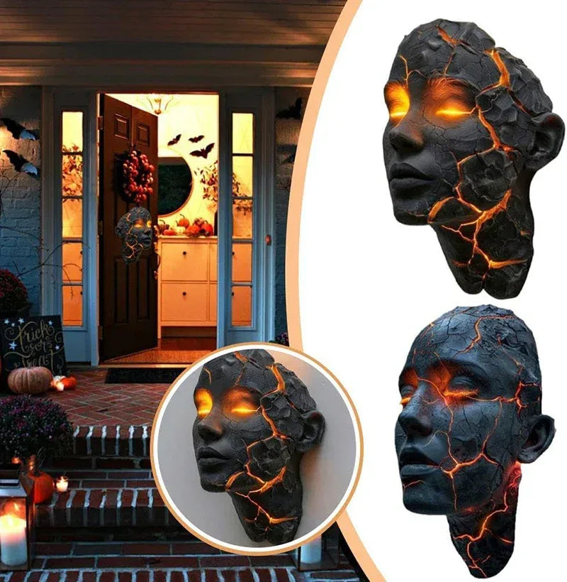Cracked Soul Wall Light – Modern Sculptural Art Lamp