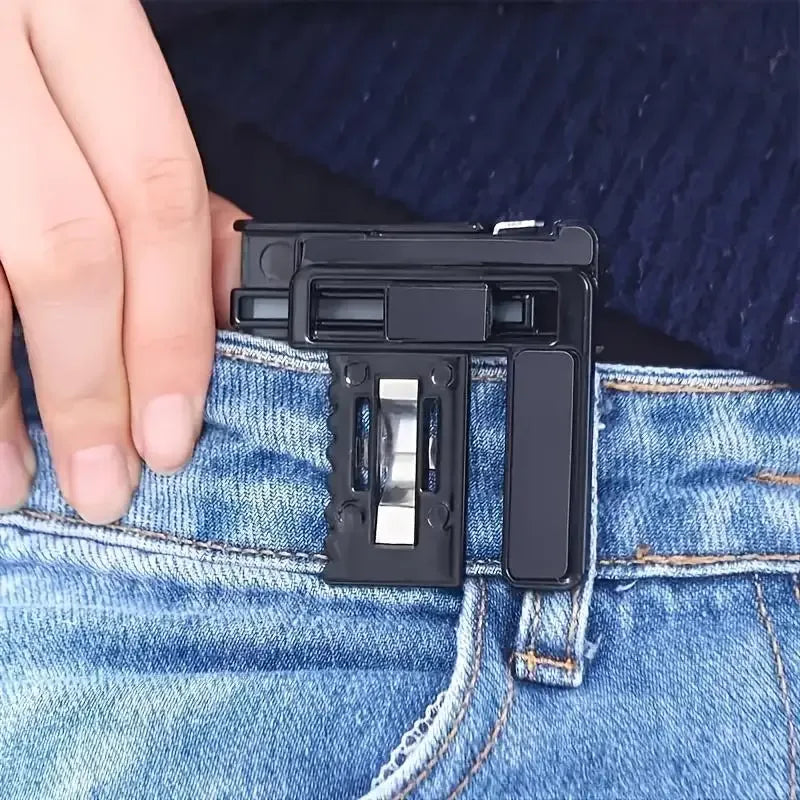 Detachable Waist Adjustment Buckle – Universal Folding Pants Waist Shrink Clip