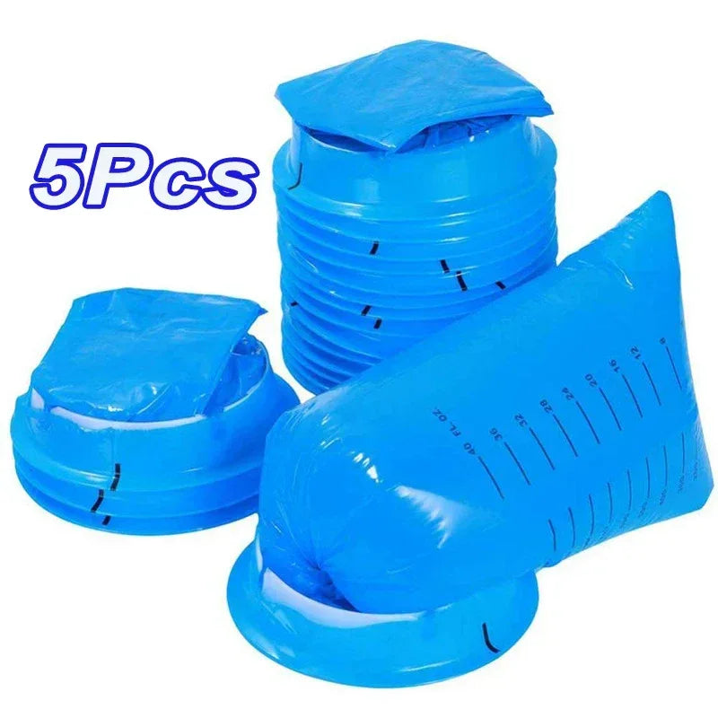 Disposable Vomit Bags with Snap Ring 1000ml Leak-Proof Emesis Bags