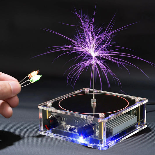 Bluetooth Music Tesla Coil Desktop Toy - Wireless Lightning Arc