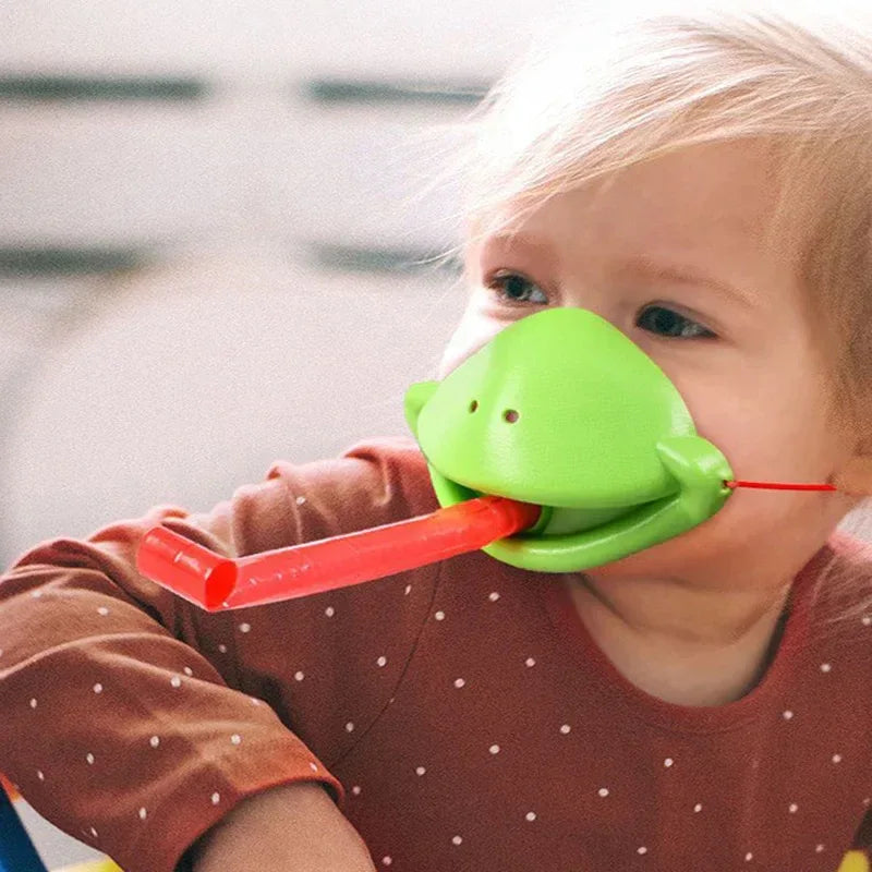 Frog Lizard Mask Tongue Game – Interactive Family Party Board Game & Toy