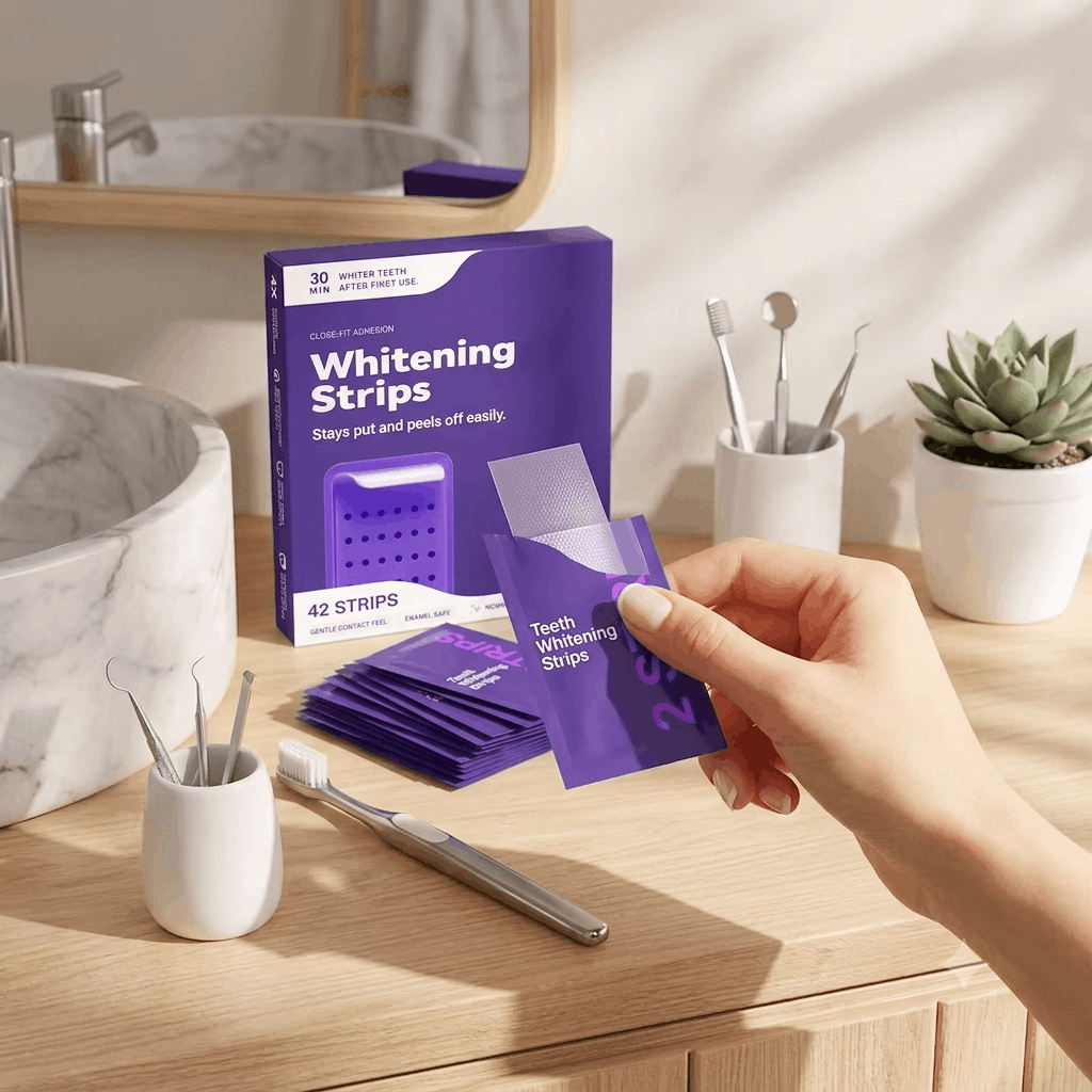 PurplePolish™ Pro Teeth Whitening Strips
