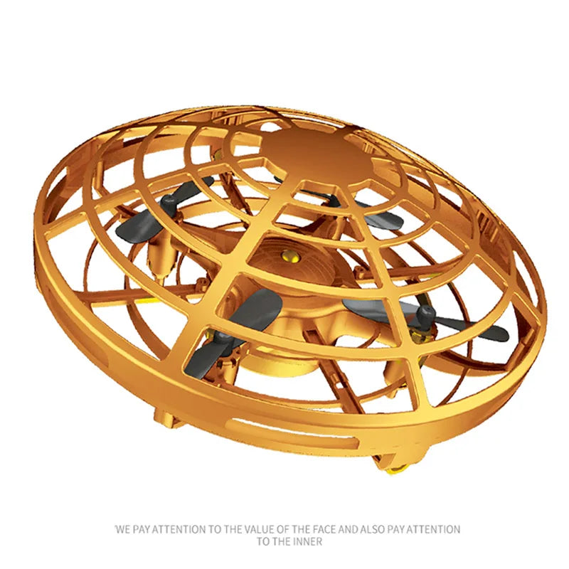 UFO Hand-Sensing Induction Drone Infrared RC Quadcopter for Kids