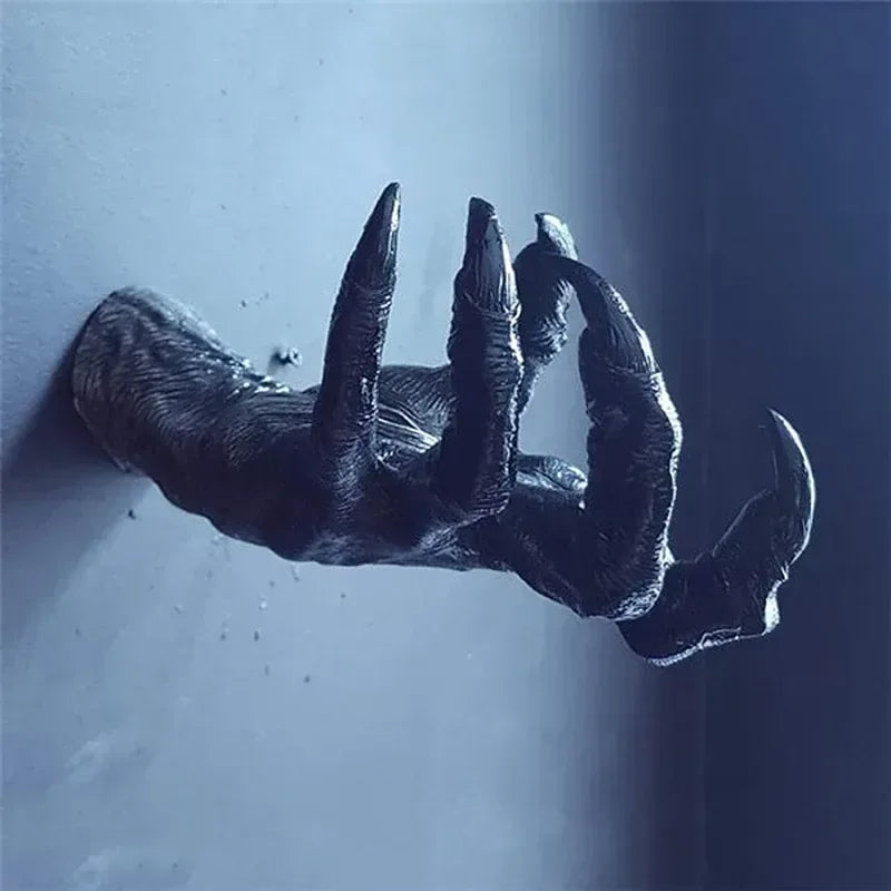 Gothic Witch Hand Wall Hook – Skeleton Hand Key Holder