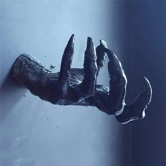 Gothic Witch Hand Wall Hook – Skeleton Hand Key Holder