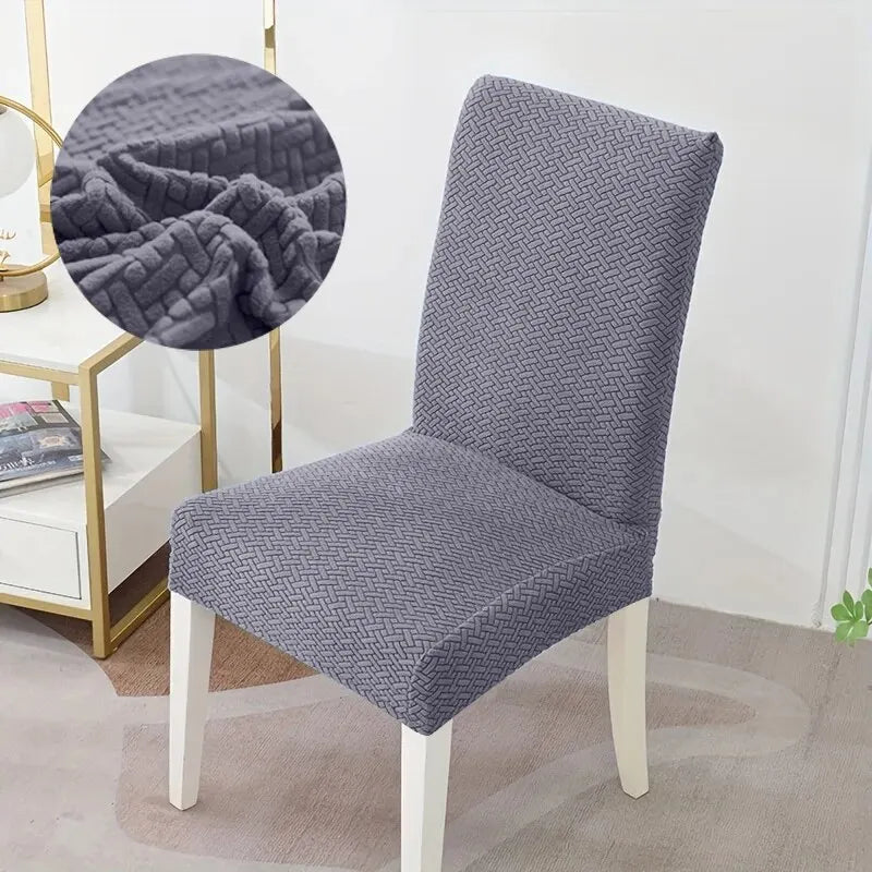 Universal Elastic Chair Cover – Spandex Stretch Seat Protector Dining Room