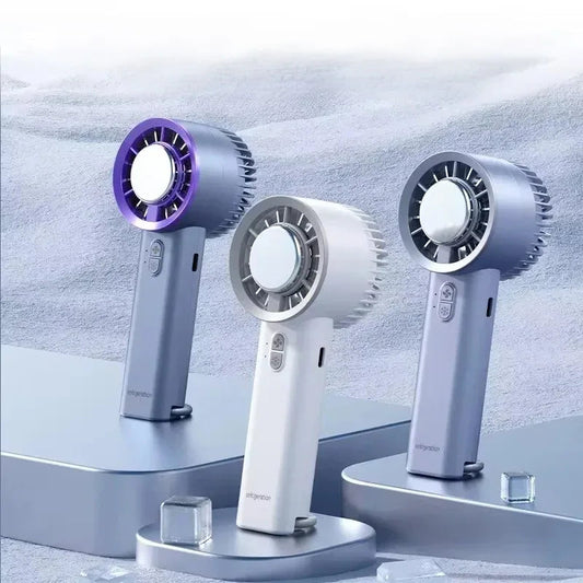 Handheld Ice Compressed Fan Semiconductor Cooling USB Portable Turbo Fan
