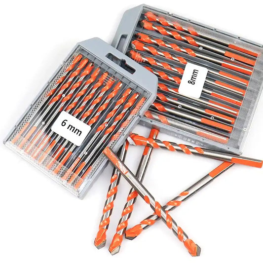 Heavy-Duty Drill Bit Set – For Metal, Tile, Concrete, Glass & Wood