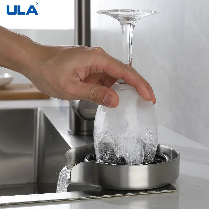 High-Pressure Glass Rinser – Automatic Kitchen Sink Cup & Bottle Washer