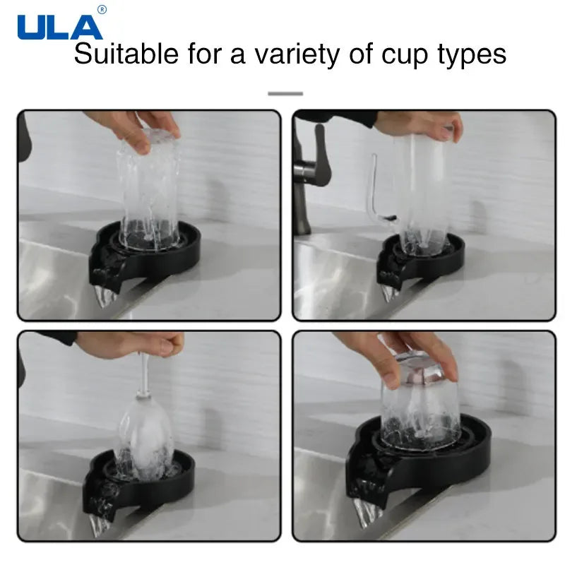 High-Pressure Glass Rinser – Automatic Kitchen Sink Cup & Bottle Washer