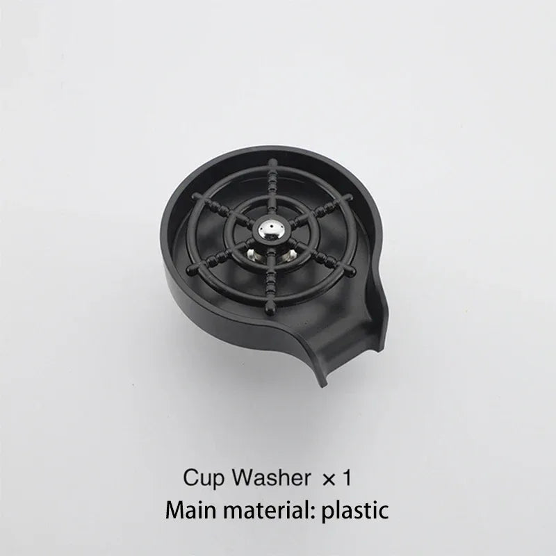 High-Pressure Glass Rinser – Automatic Kitchen Sink Cup & Bottle Washer