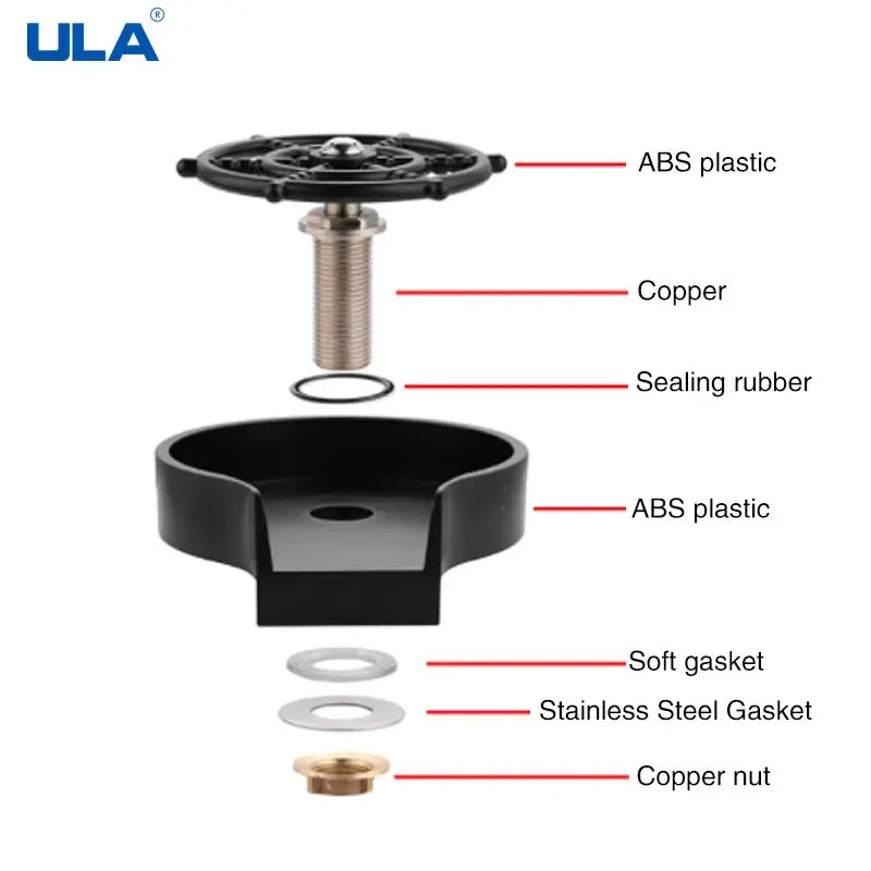 High-Pressure Glass Rinser – Automatic Kitchen Sink Cup & Bottle Washer