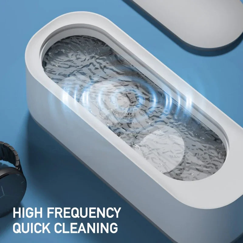 Portable Ultrasonic Cleaner for Jewelry, Glasses & Watches