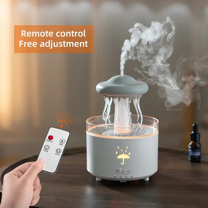 Raindrop Cloud Humidifier & Diffuser -  Remote Control
