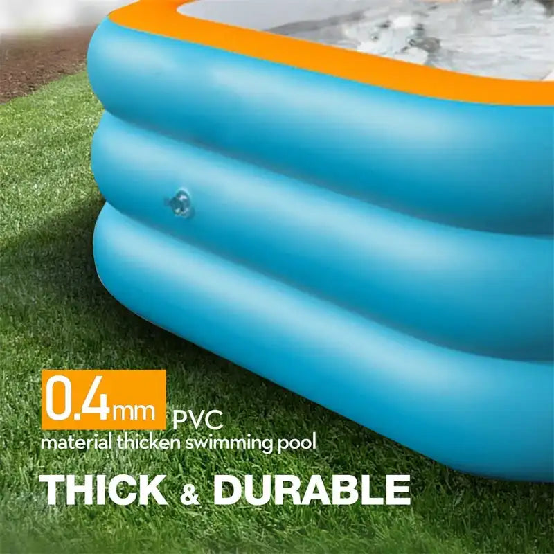 Rectangular Inflatable Family Pool