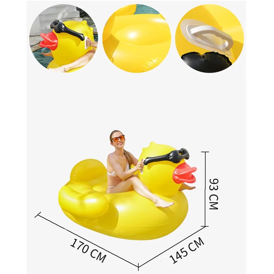 Giant Duck Inflatable Pool Float