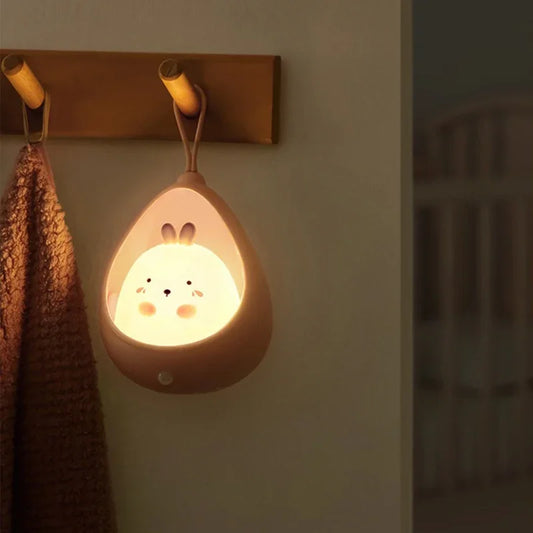 Intelligent Motion Sensor LED Night Light – USB Rechargeable 1200mAh 6 Styles