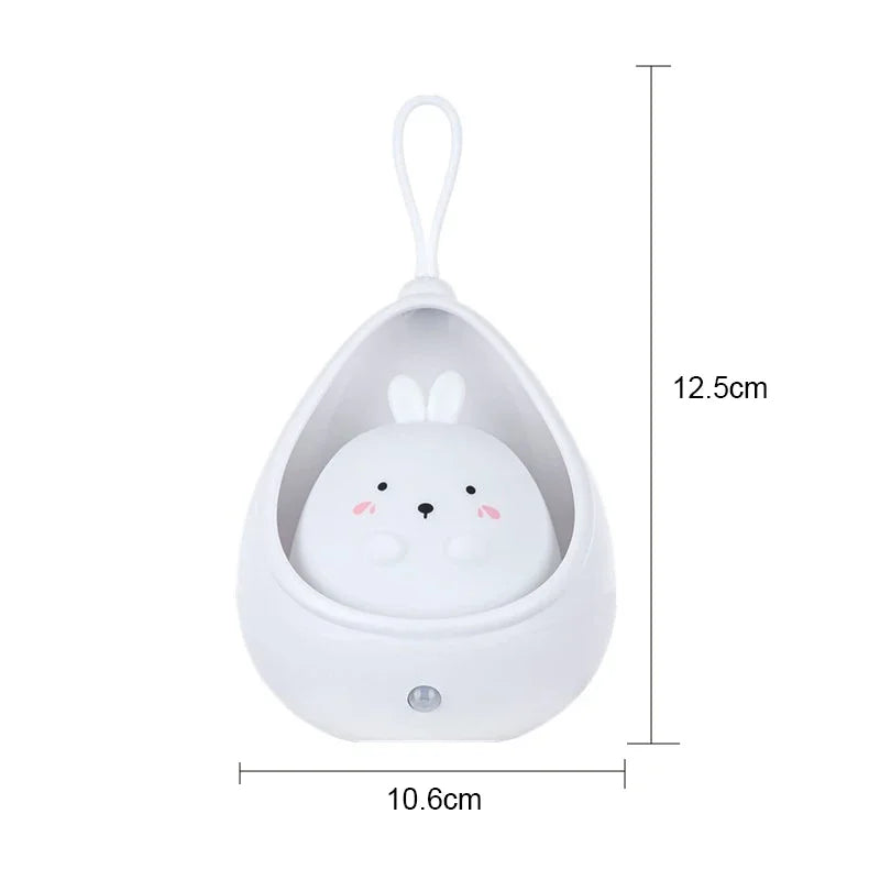 Intelligent Motion Sensor LED Night Light – USB Rechargeable 1200mAh 6 Styles
