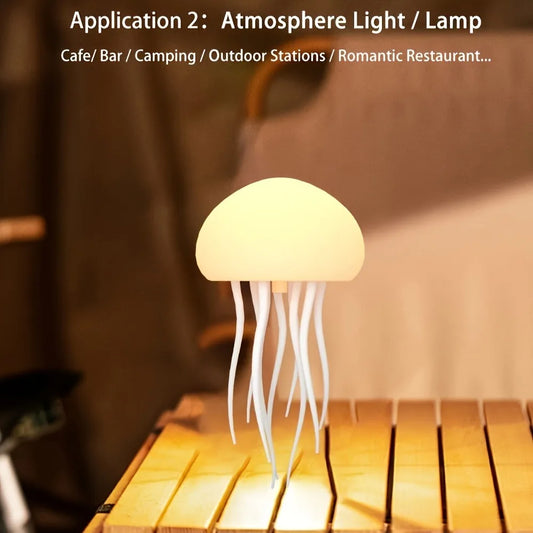 Bionic Jellyfish Lamp – Voice Control Dancing RGB Night Light